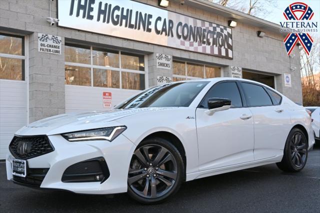 used 2021 Acura TLX car, priced at $29,550