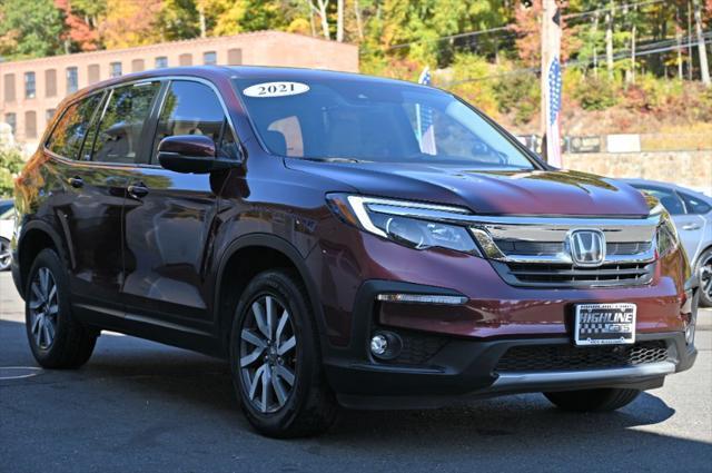 used 2021 Honda Pilot car, priced at $27,995