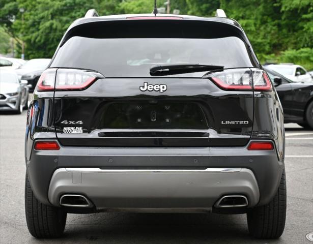 used 2021 Jeep Cherokee car, priced at $21,495