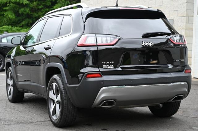 used 2021 Jeep Cherokee car, priced at $21,495