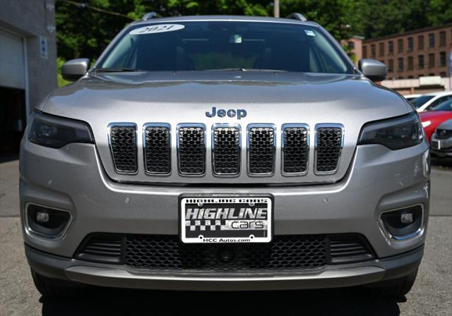 used 2021 Jeep Cherokee car, priced at $24,995