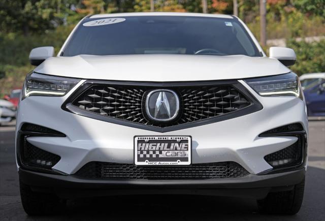 used 2021 Acura RDX car, priced at $34,995