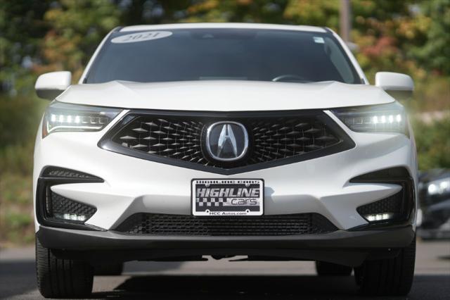 used 2021 Acura RDX car, priced at $34,995