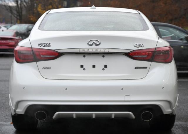 used 2021 INFINITI Q50 car, priced at $29,795