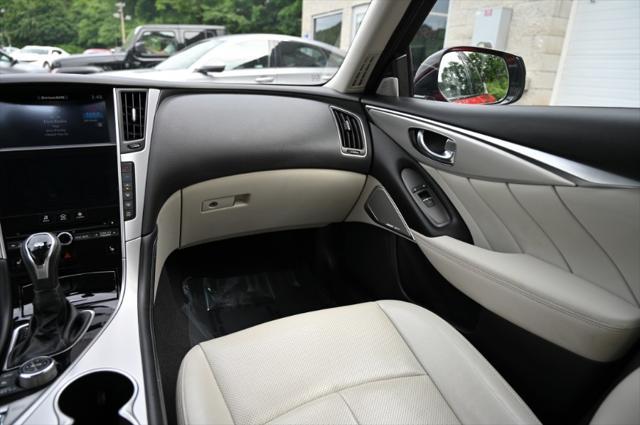 used 2022 INFINITI Q50 car, priced at $28,995