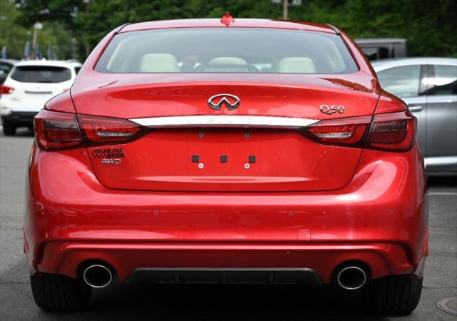used 2022 INFINITI Q50 car, priced at $28,995
