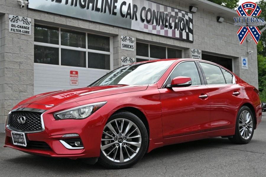 used 2022 INFINITI Q50 car, priced at $28,995