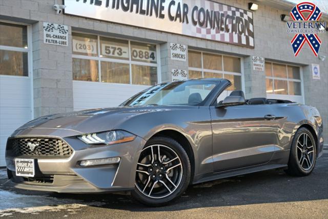 used 2021 Ford Mustang car, priced at $22,995