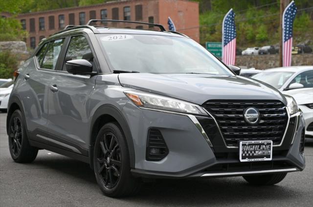 used 2021 Nissan Kicks car, priced at $18,495