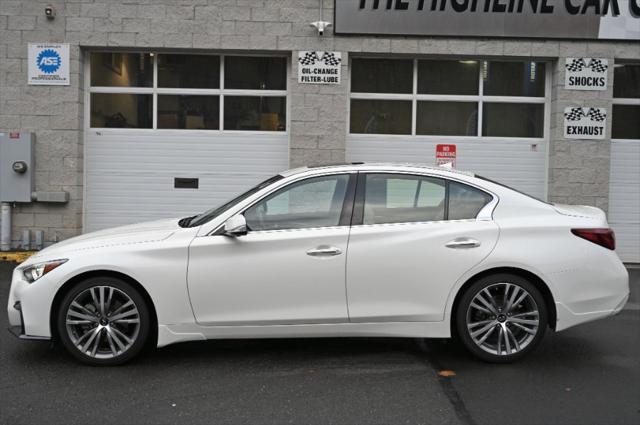 used 2022 INFINITI Q50 car, priced at $29,995