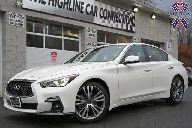 used 2022 INFINITI Q50 car, priced at $29,995