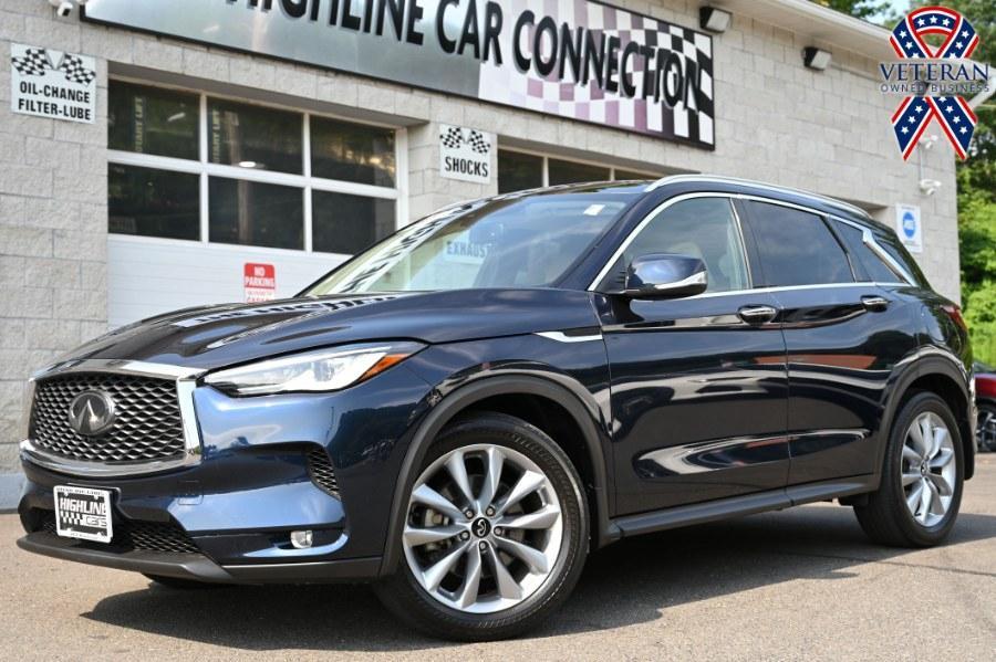 used 2022 INFINITI QX50 car, priced at $27,995