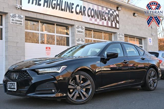 used 2022 Acura TLX car, priced at $29,995