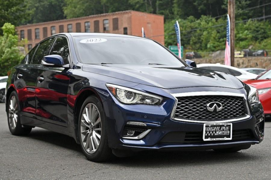 used 2022 INFINITI Q50 car, priced at $28,595
