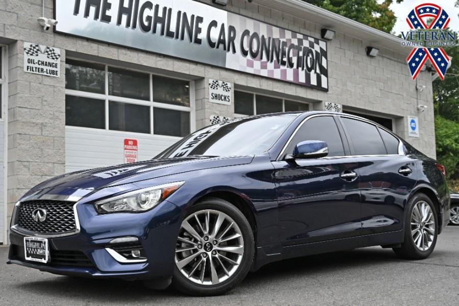 used 2022 INFINITI Q50 car, priced at $28,595