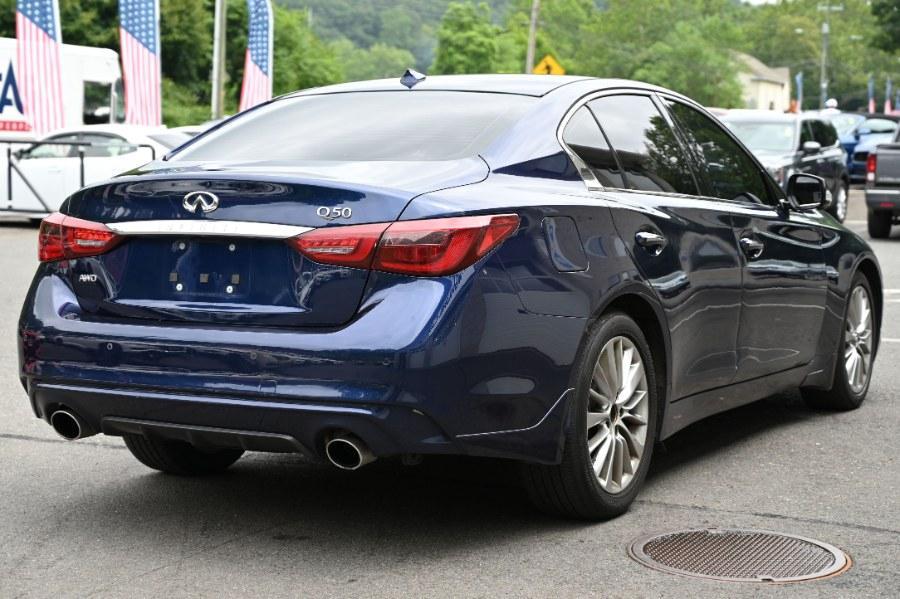 used 2022 INFINITI Q50 car, priced at $28,595