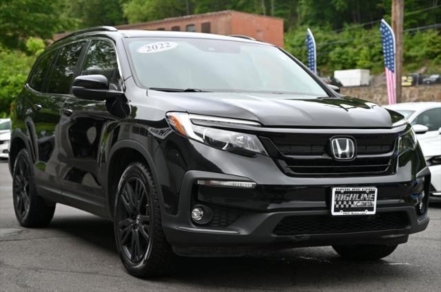 used 2022 Honda Pilot car, priced at $28,495