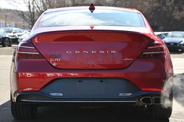 used 2023 Genesis G70 car, priced at $24,995