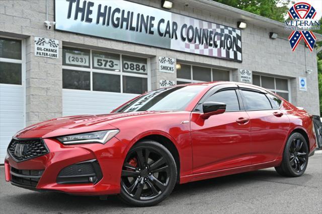 used 2021 Acura TLX car, priced at $32,950