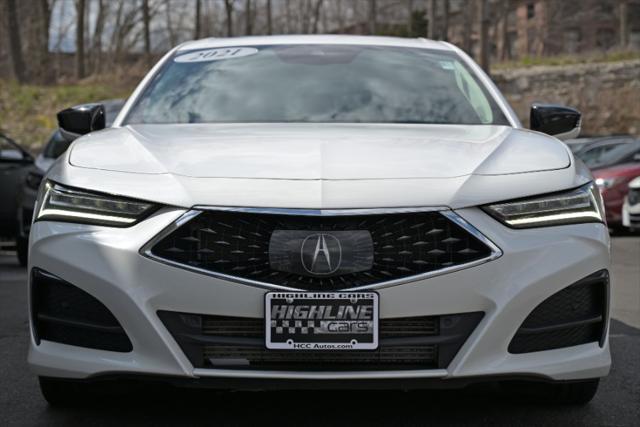 used 2021 Acura TLX car, priced at $29,250