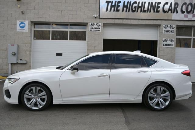 used 2021 Acura TLX car, priced at $29,250