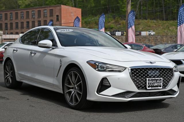 used 2021 Genesis G70 car, priced at $22,750