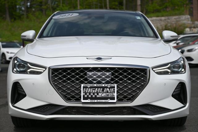 used 2021 Genesis G70 car, priced at $22,750