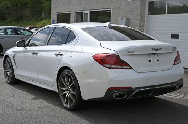 used 2021 Genesis G70 car, priced at $22,750