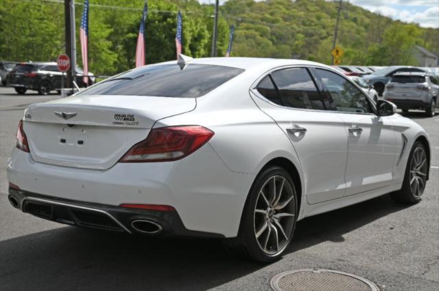 used 2021 Genesis G70 car, priced at $22,750