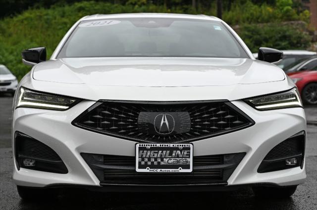 used 2021 Acura TLX car, priced at $33,995