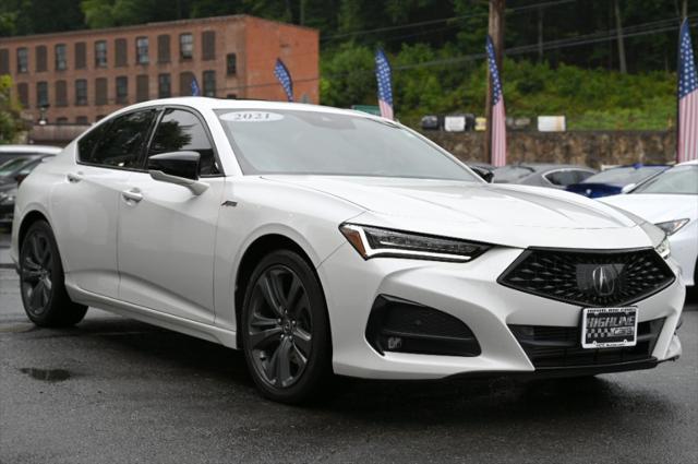 used 2021 Acura TLX car, priced at $33,995