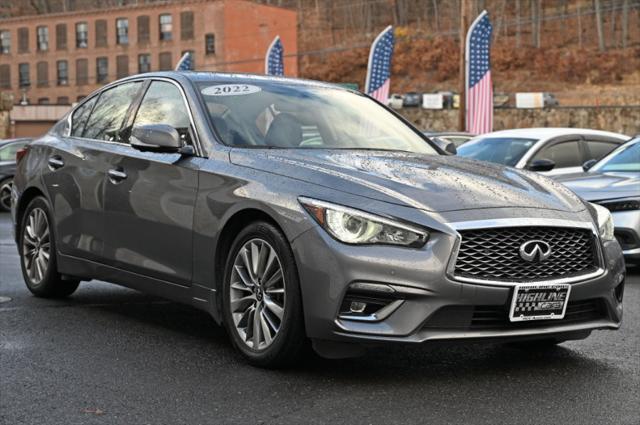 used 2022 INFINITI Q50 car, priced at $28,995