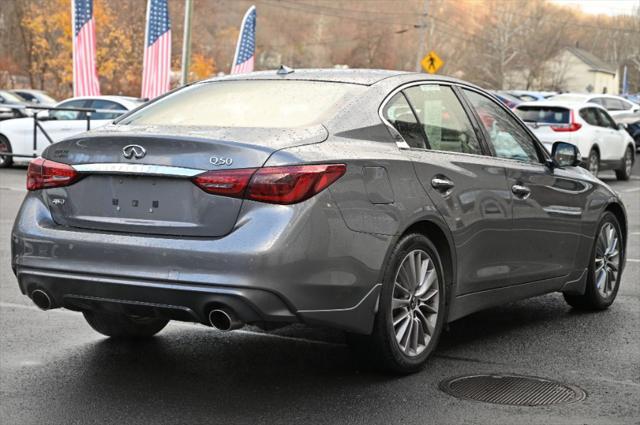 used 2022 INFINITI Q50 car, priced at $28,995