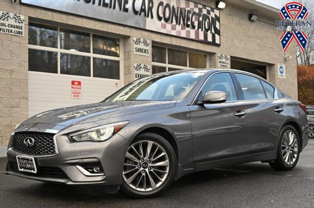 used 2022 INFINITI Q50 car, priced at $28,995