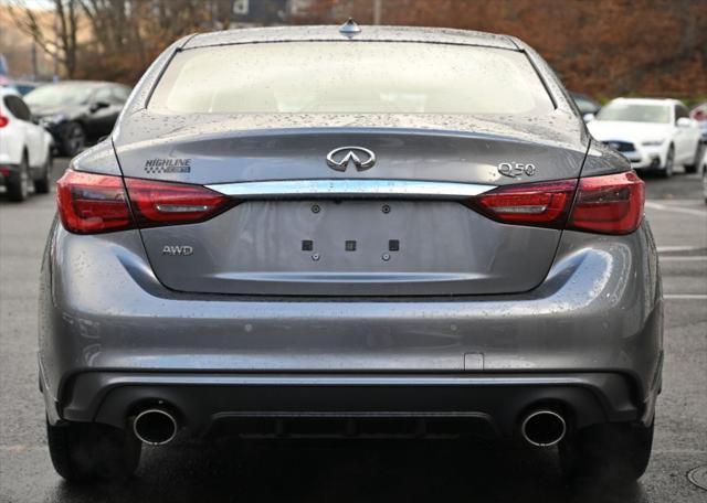 used 2022 INFINITI Q50 car, priced at $28,995