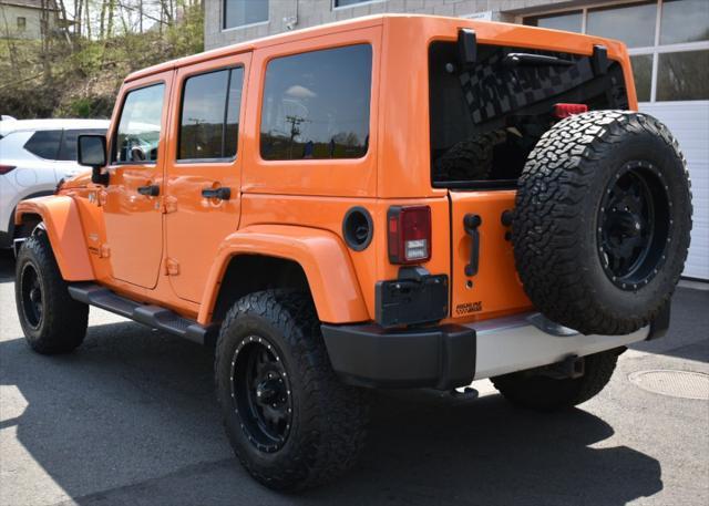 used 2012 Jeep Wrangler Unlimited car, priced at $19,995