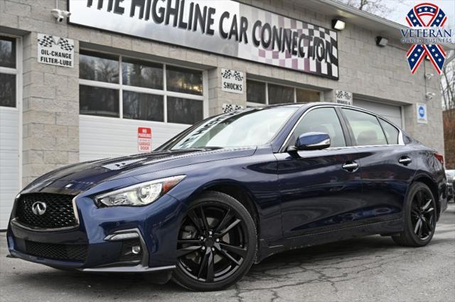 used 2021 INFINITI Q50 car, priced at $29,995