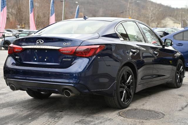 used 2021 INFINITI Q50 car, priced at $29,995