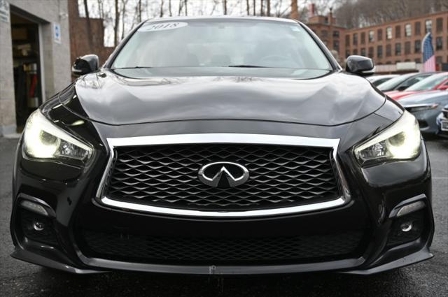 used 2018 INFINITI Q50 car, priced at $17,995