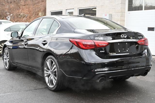 used 2018 INFINITI Q50 car, priced at $17,995