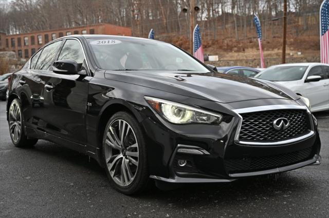 used 2018 INFINITI Q50 car, priced at $17,995