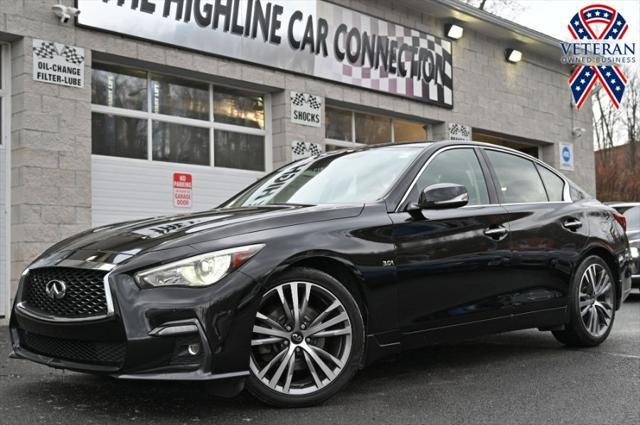 used 2018 INFINITI Q50 car, priced at $17,995