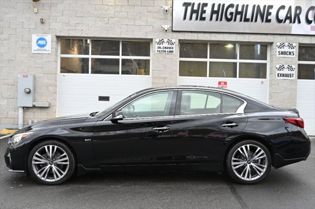 used 2018 INFINITI Q50 car, priced at $17,995