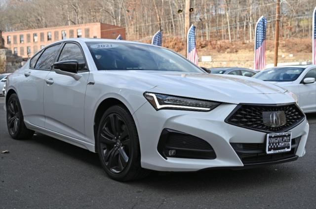 used 2021 Acura TLX car, priced at $30,995