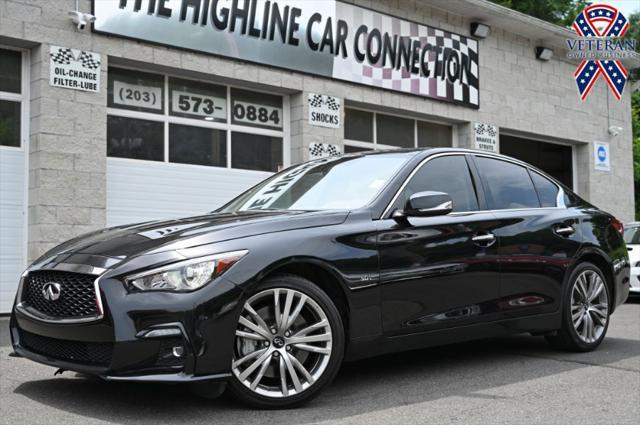 used 2018 INFINITI Q50 car, priced at $25,950