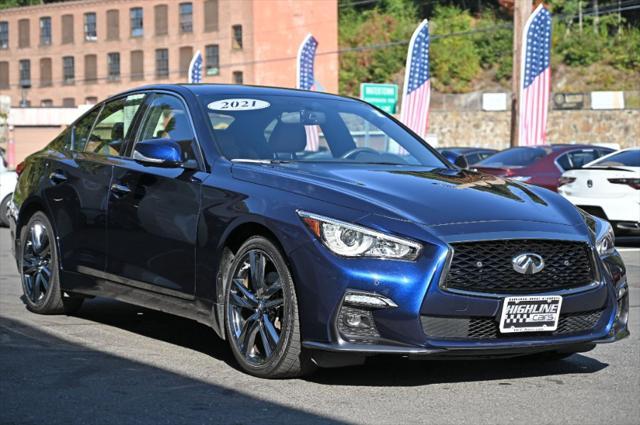 used 2021 INFINITI Q50 car, priced at $33,995