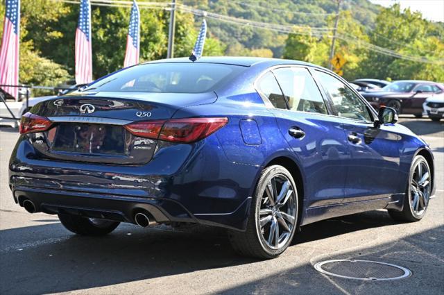 used 2021 INFINITI Q50 car, priced at $33,995