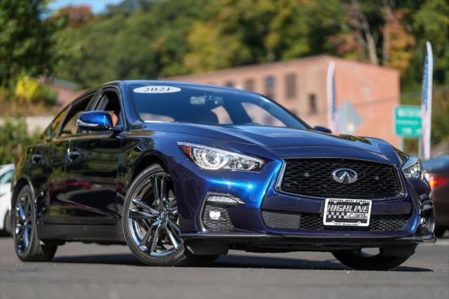 used 2021 INFINITI Q50 car, priced at $33,995