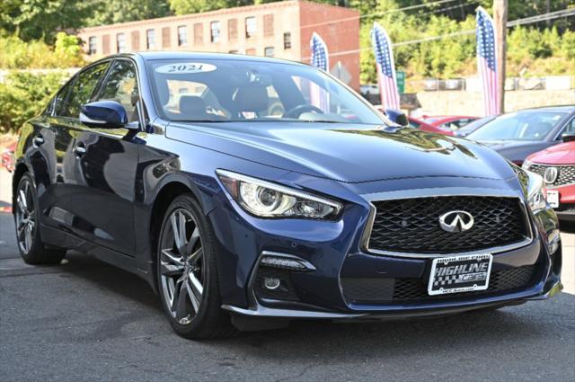 used 2021 INFINITI Q50 car, priced at $33,995