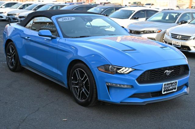 used 2022 Ford Mustang car, priced at $21,995